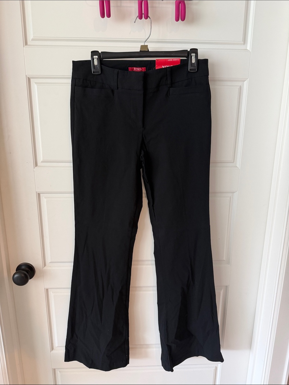 XOXO Black Flare Dress Jeans